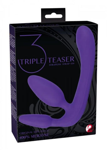 Triple Teaser Strapless Strap-On by YOU 2 TOYS