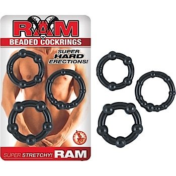 RAM Beaded Cockrings
