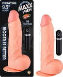 Maxx Men Vibrating 9.5" Straight Dong