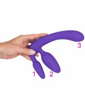 Triple Teaser Strapless Strap-On by YOU 2 TOYS