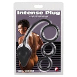 You2Toys Intense Plug Cock Ball Ring