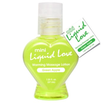 Liquid Love Warming Massage Lotion Apple