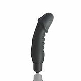 Ribbed Vibrating Silicone Penis