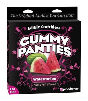 Edible Crotchless Gummy Watermelon Panties