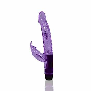 Purple Mini Rabbit Vibro Wand