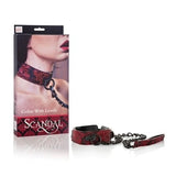 Scandal Collar With Leash