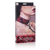 Scandal Collar With Leash
