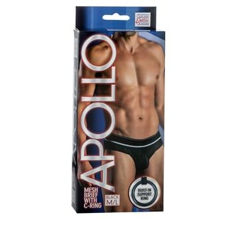 Apollo Mesh Brief With C-Ring - M/L