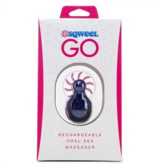 Sqweel Go Rechargeable Oral Sex Massager
