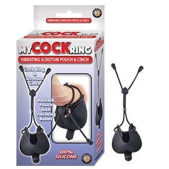VIBRATING SCROTUM POUCH & CINCH
